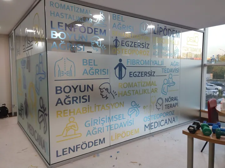 Buzlu Cam Filmi uygulama örneği, Ankara