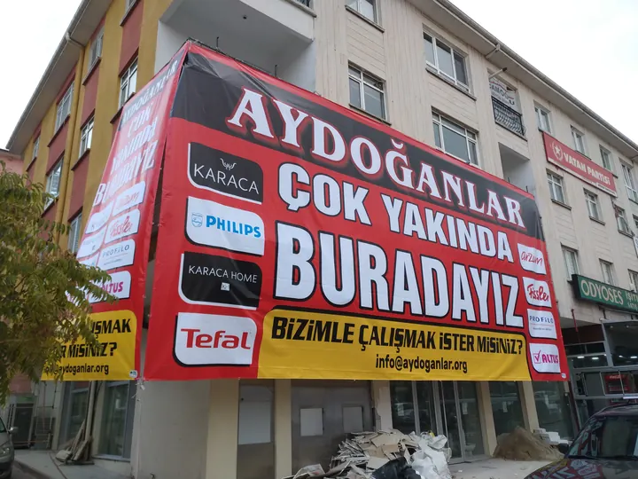 Dijital Baskı & Branda — Graf Reklam Ankara gerçek uygulama örneği