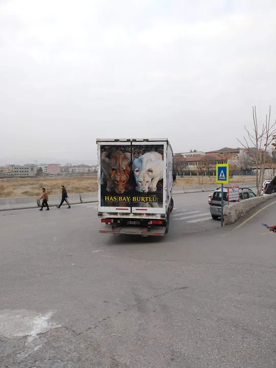 Kamyon Tır Araç Folyo Uygulama uygulama örneği, Ankara