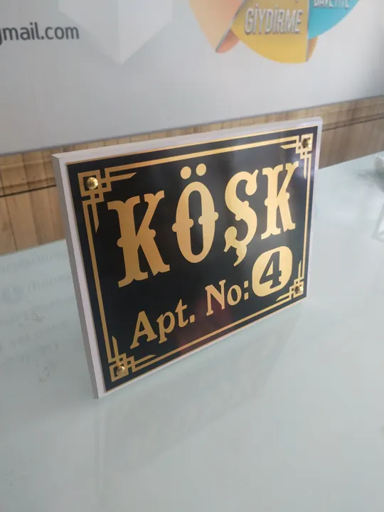 Ofis Tabelası uygulama örneği, Ankara