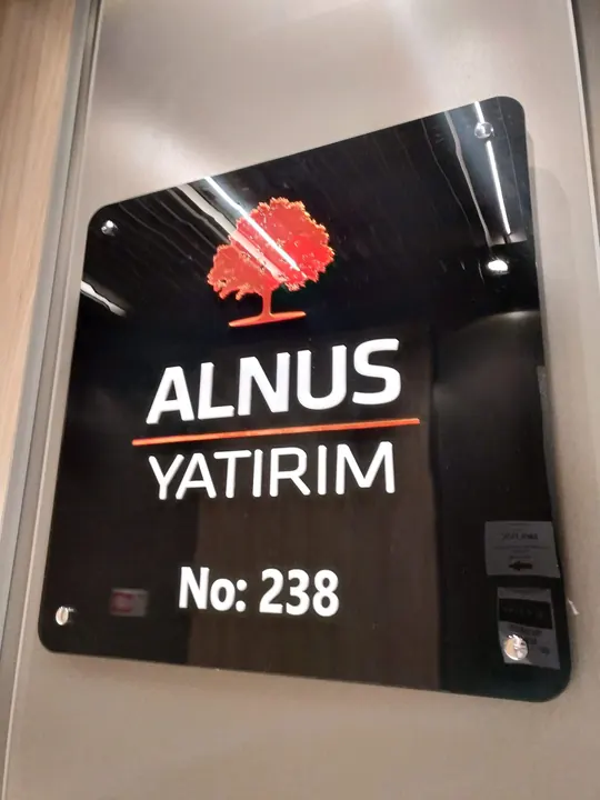 Ofis Tabelası uygulama örneği, Ankara