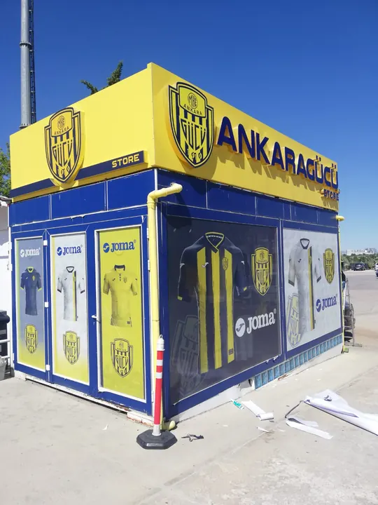 Pleksi Tabela uygulama örneği, Ankara