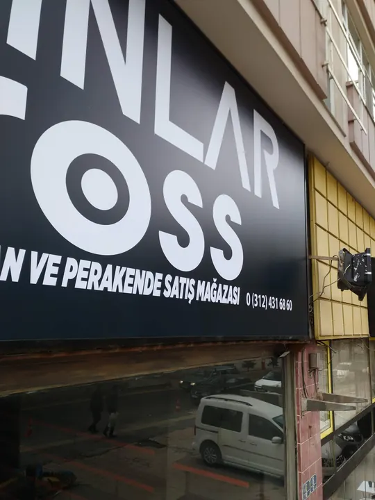 Vinil Germe Tabela uygulama örneği, Ankara